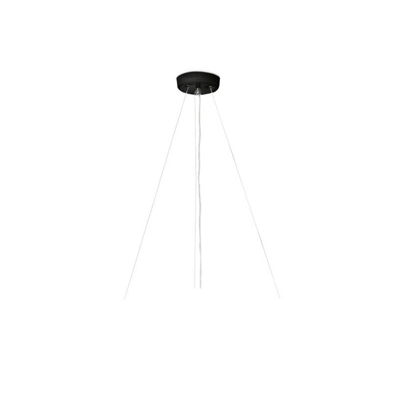 Kit de suspensión plafón Cocotte negro grande Faro